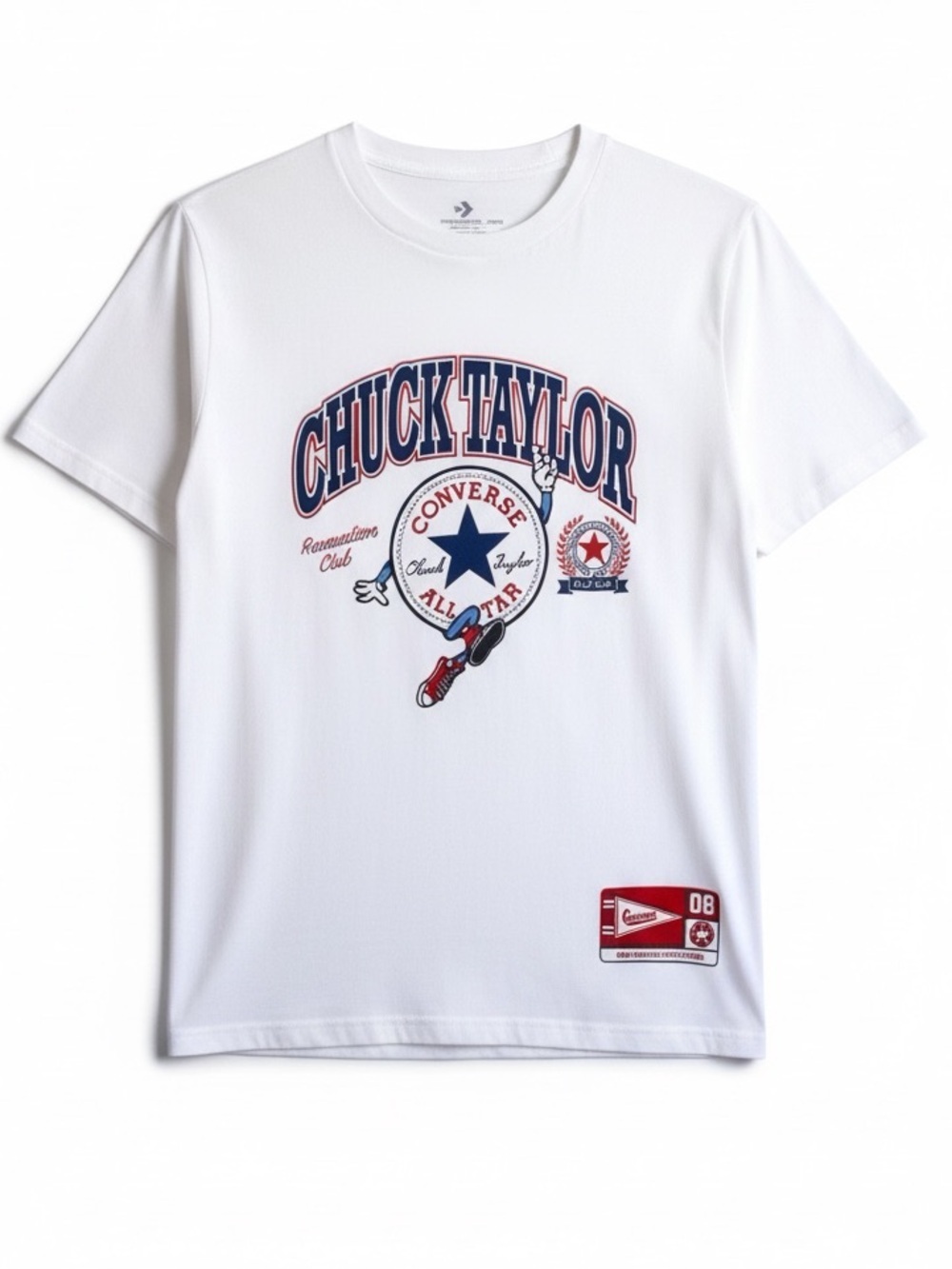 Converse Chuck Taylor All Star Graphic Tee Men’s Small White NWOT